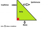 aria triunghiului dreptunghic