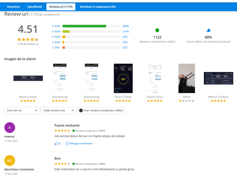 review emag router pentru apartament